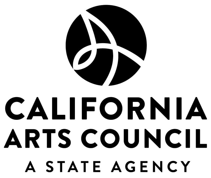 Black and White logo for the California Arts Council