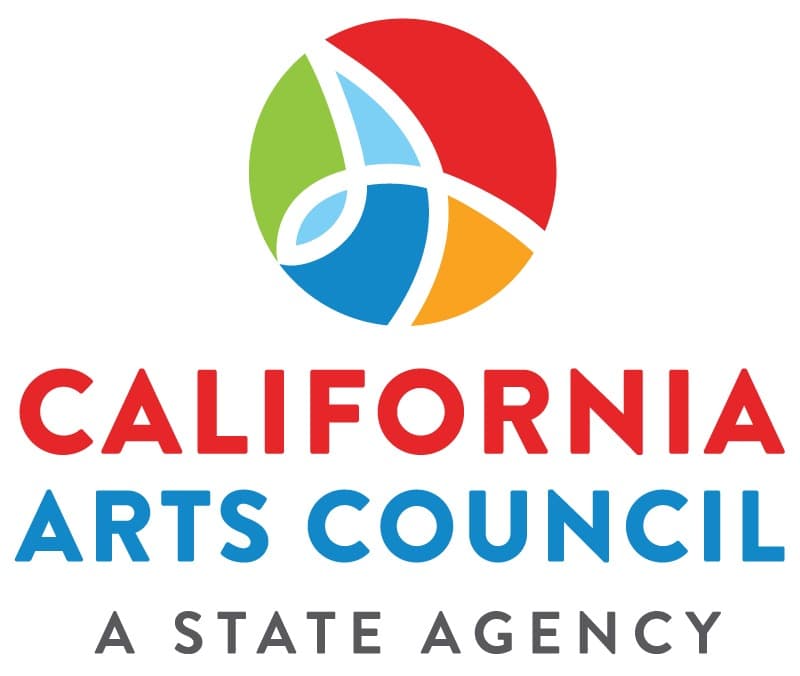 Rainbow logo for the California Arts Council